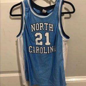 UNC basketball jersey